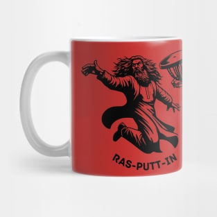 Rasputtin's Unstoppable Disc Golf Adventure - Comical Tee Mug